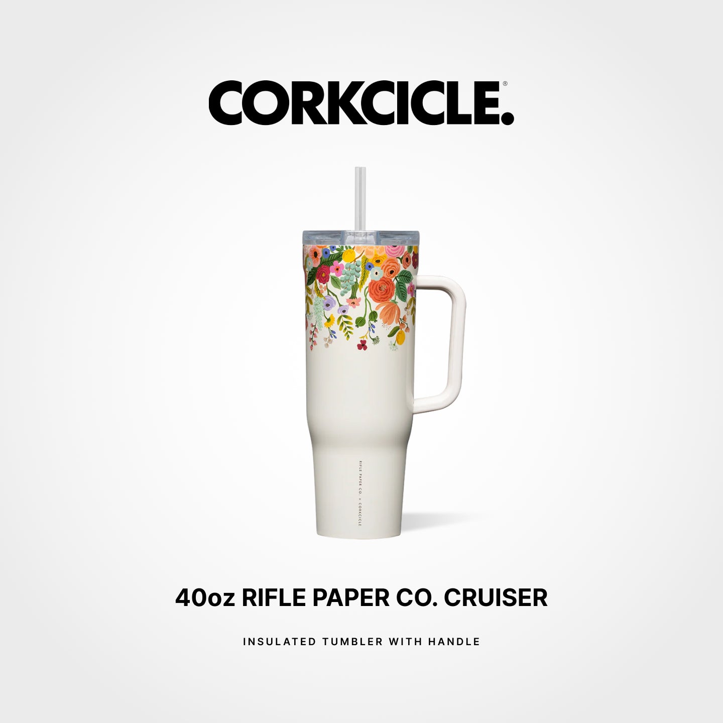 Corkcicle Rifle Paper Co. Cruiser 40oz