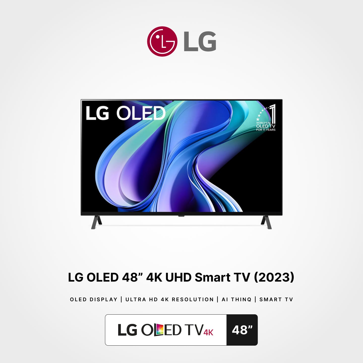 LG 48" OLED TV A3 4K Smart TV