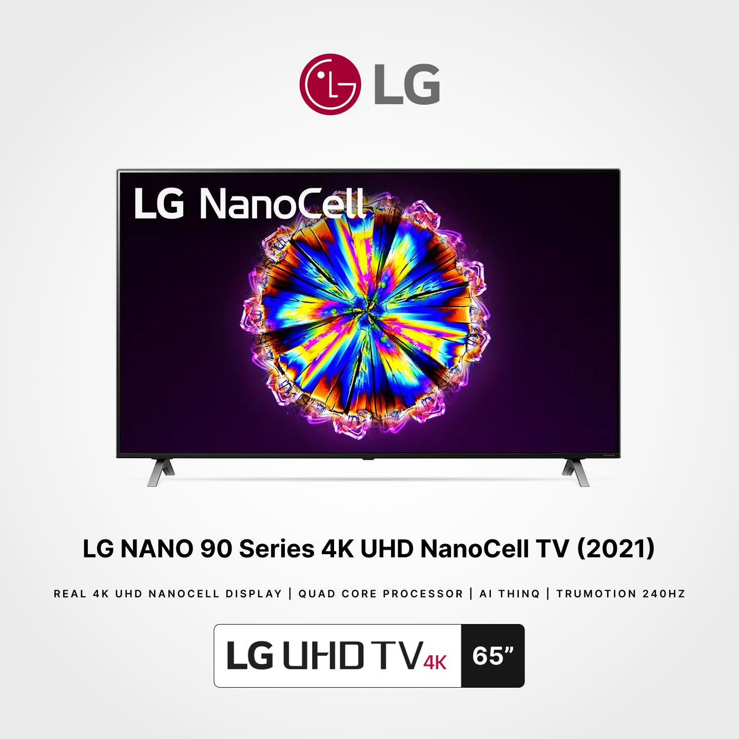 LG 55"/65" NANO90 4K Smart NanoCell TV with AI ThinQ®