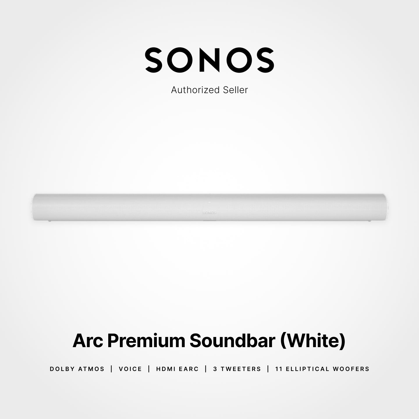 SONOS Arc Wireless Dolby Atmos Soundbar