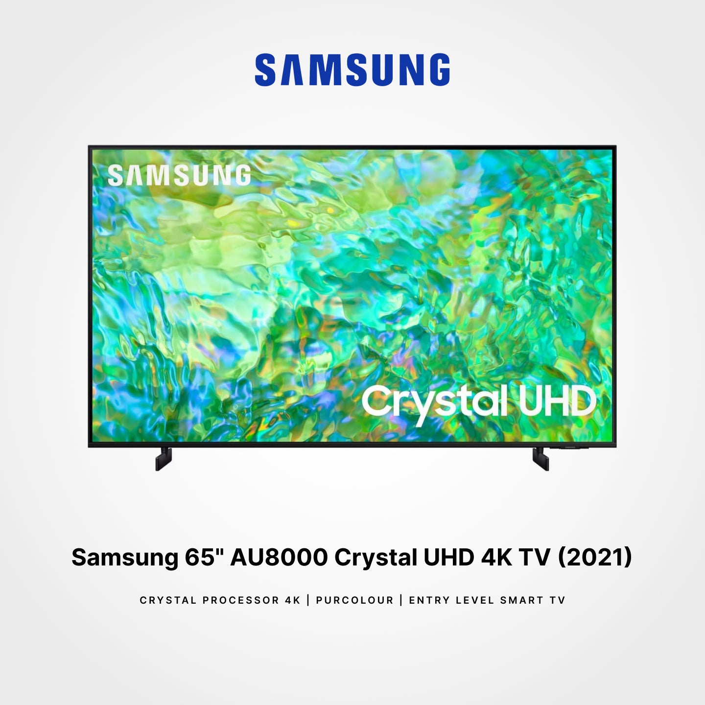 Samsung 55"/65" Crystal UHD AU8000 4K Smart TV