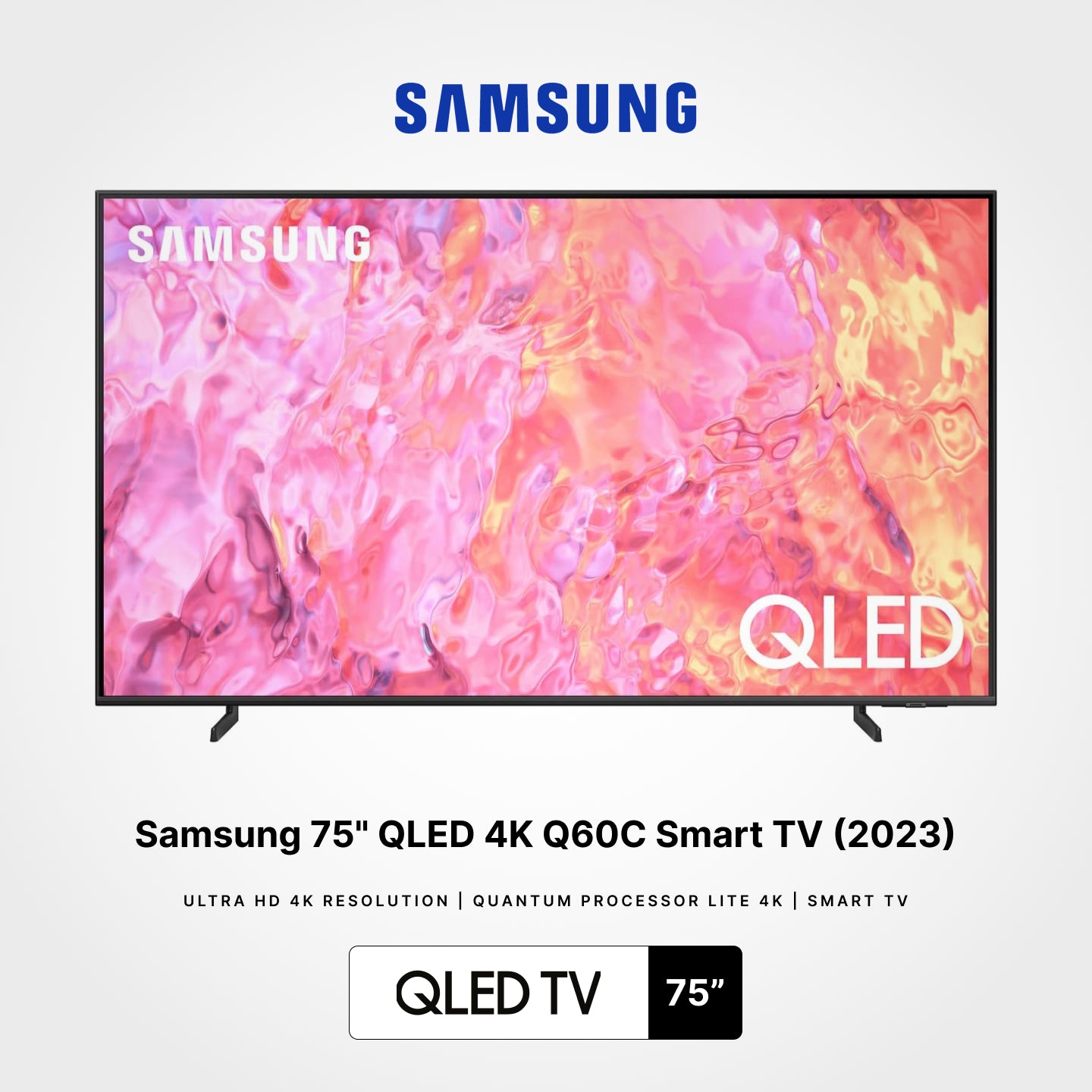 Samsung 75" QLED 4K UHD Q60C