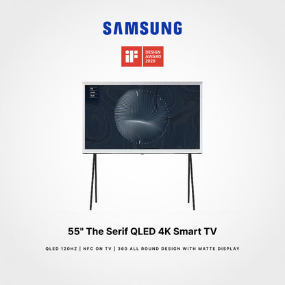 Samsung 55" The Serif QLED 4K 360 All Round Design Smart TV