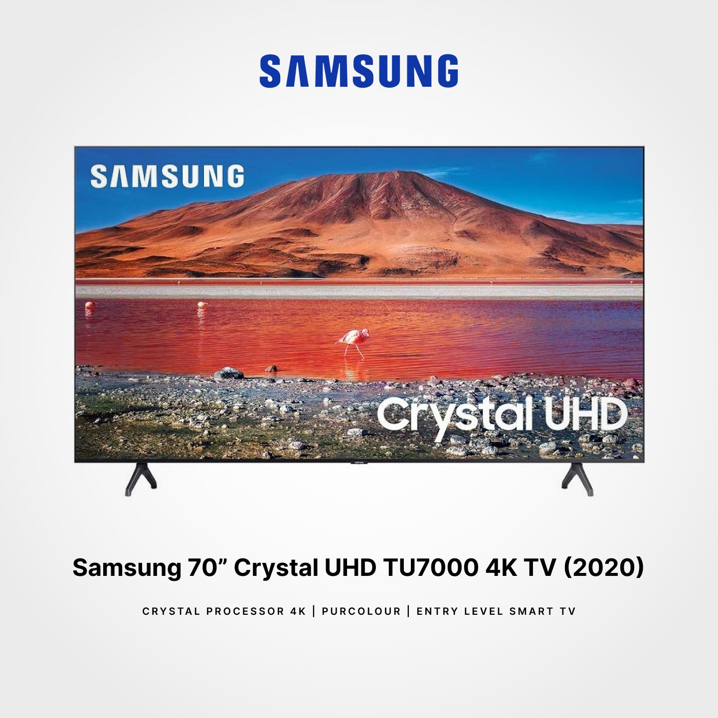 Samsung 70"/75" Crystal UHD TU7000 4K Smart TV (2020)