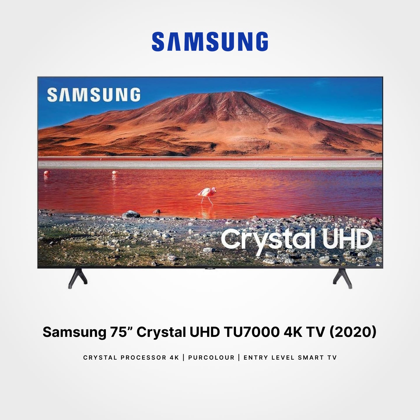 Samsung 70"/75" Crystal UHD TU7000 4K Smart TV (2020)