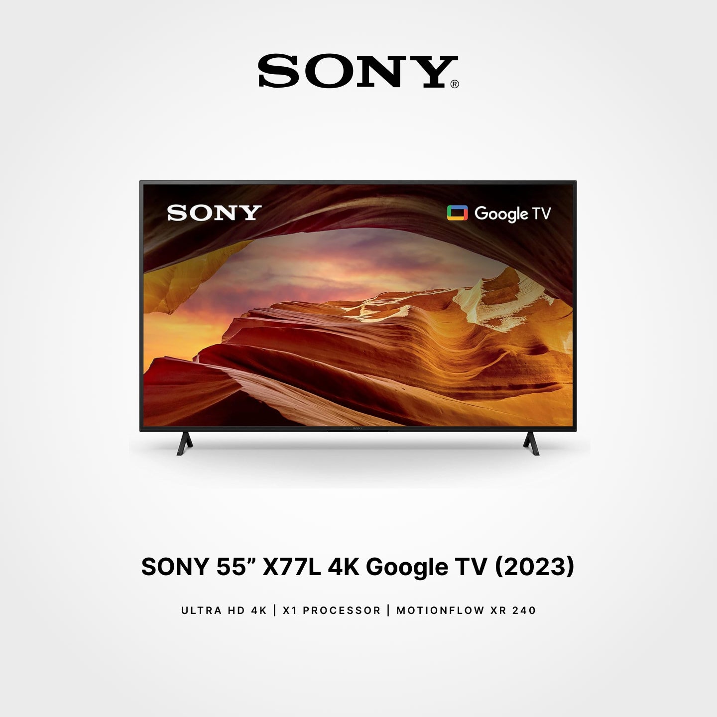 SONY 55"/65" X77L HDR LED 4K HDR Google TV (2023)