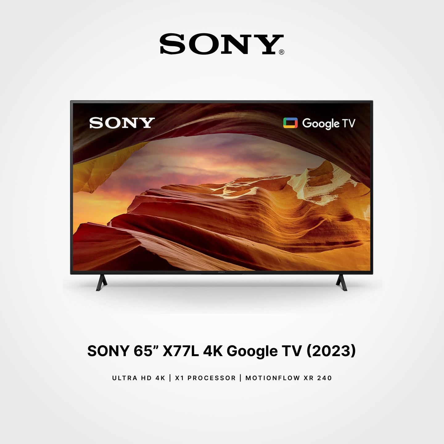 SONY 55"/65" X77L HDR LED 4K HDR Google TV (2023)