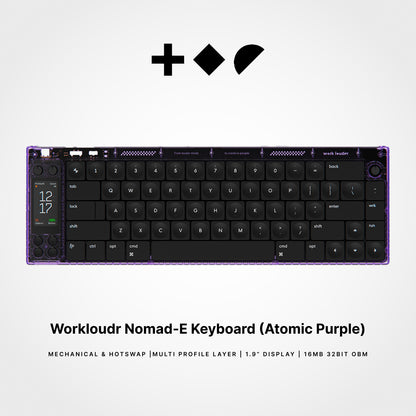 Workloudr Nomad [E] Keyboard (ANSI Layout)