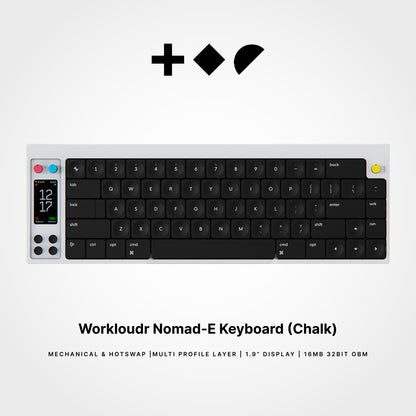 Workloudr Nomad [E] Keyboard (ANSI Layout)