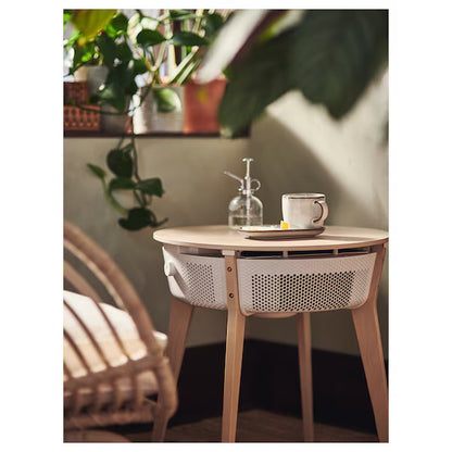 IKEA Starkvind Table with Air Purifier (White)