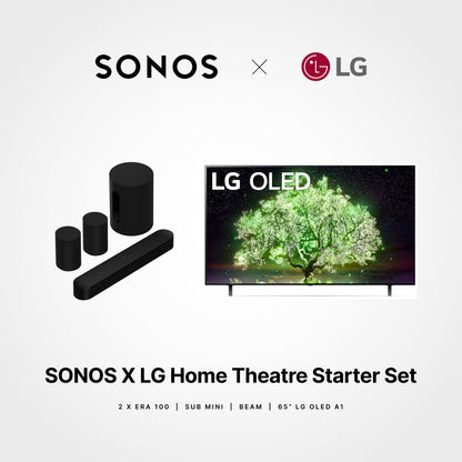 SONOS + LG OLED Starter Home Theatre Set